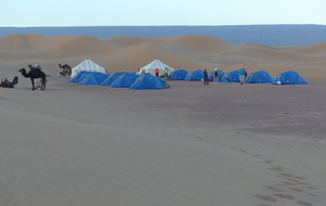 Bivouac dans les dunes